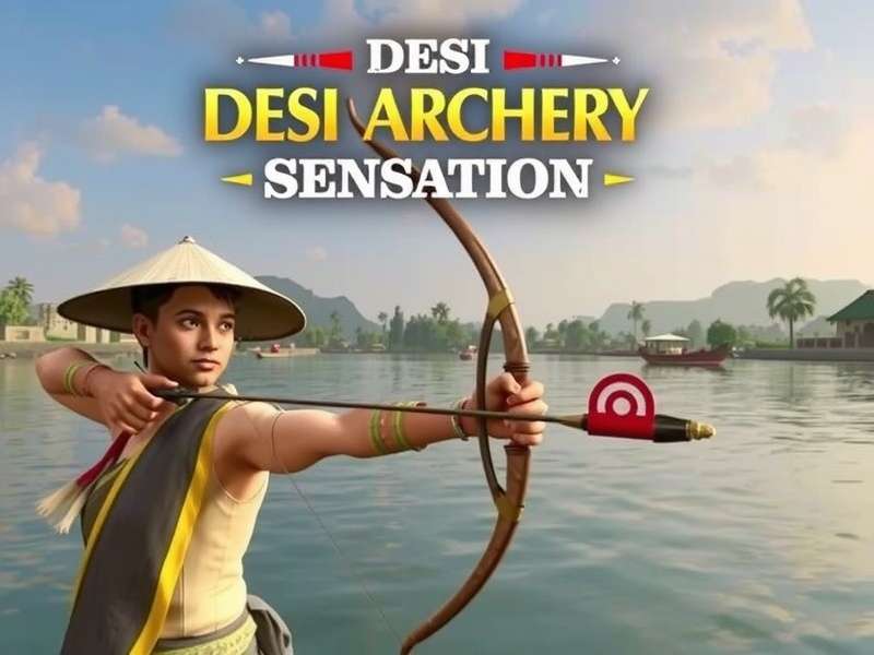 Desi Archery Sensation Official Cover Art - Traditional Indian Archery